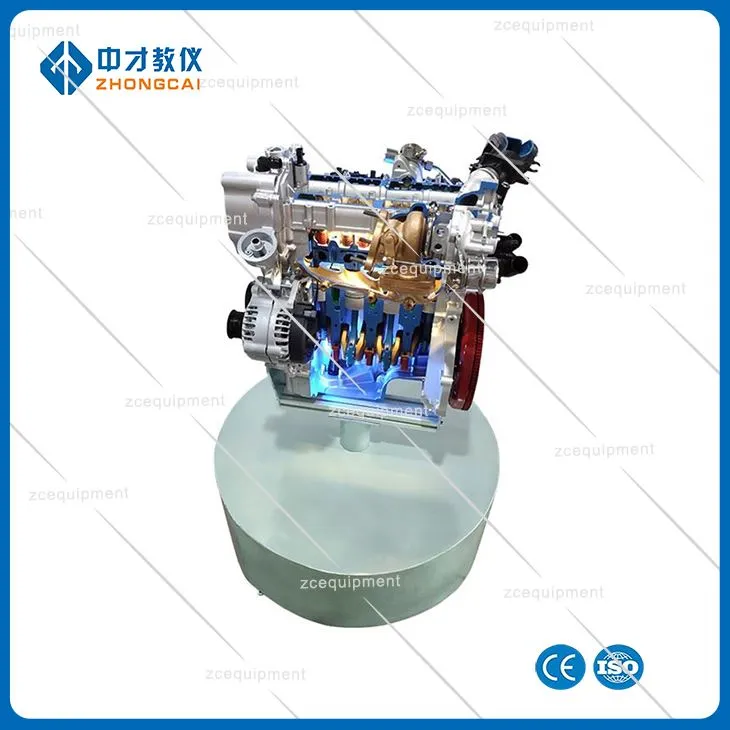 Silnik benzynowy na żywo do szkolenia umiejętności naprawczych