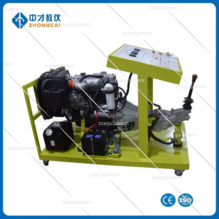 Stanowisko edukacyjne dotyczące silników samochodowych