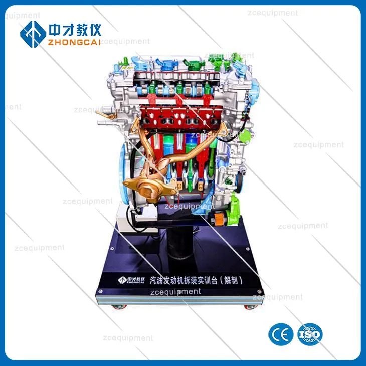 Elektronicznie kontrolowany stojak na anatomię silnika benzynowego