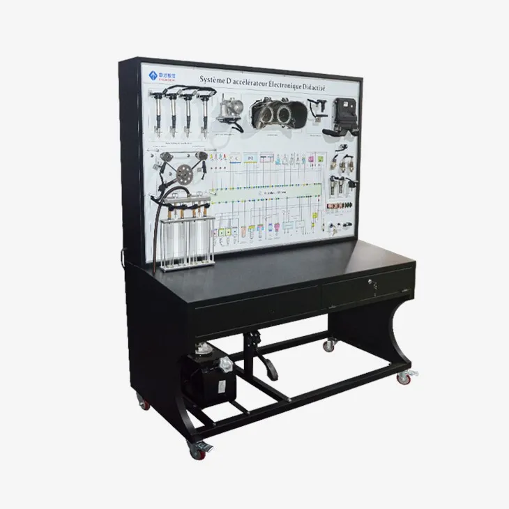 Stół szkoleniowy elektronicznego systemu przyspieszania silnika