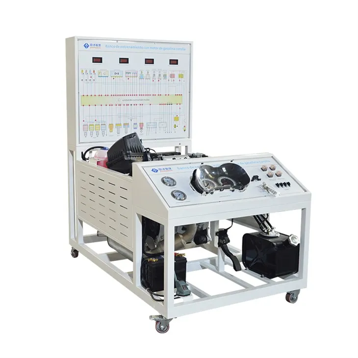 Kontrolowana ławka do treningu silnika benzynowego