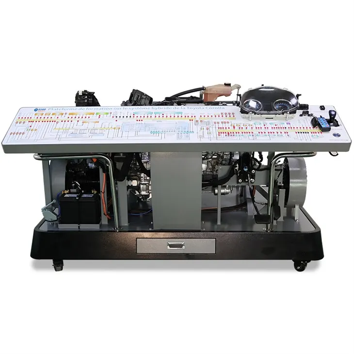 Sprzęt szkoleniowy z hybrydowym panelem elektrycznym