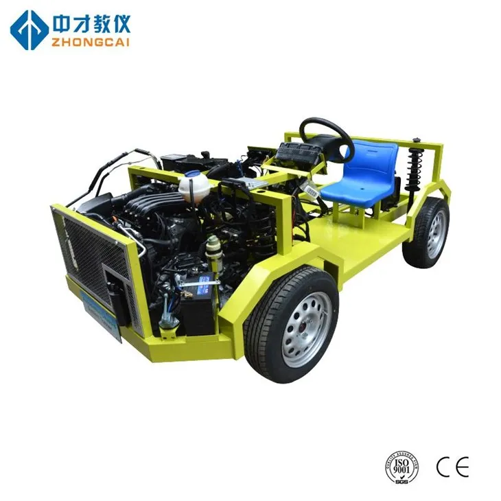 Kompleksowy sprzęt szkoleniowy systemu podwozia samochodowego